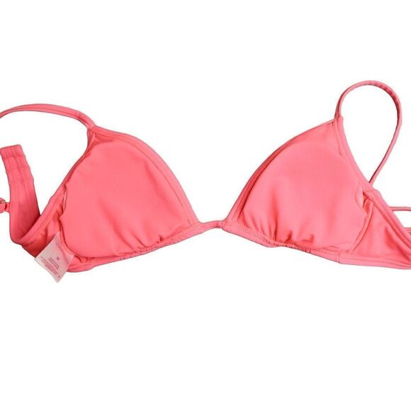 Xhilaration Pink Yellow Floral 2pc Bikini Cheeky Bottom Swimsuit sz MEDIUM - Picture 5 of 12